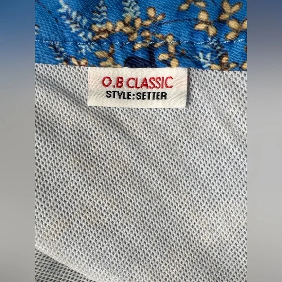 ORLEBAR BROWN WONDER FULL FLORAL SPRINGFIELD BLUE BUGS SWIM TRUNKS SETTER 30